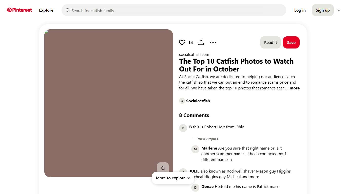 The Top 10 Catfish Photos to Watch Out For in October